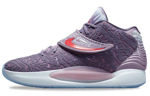 Кроссовки Nike KD 14, фиолетовый/красный