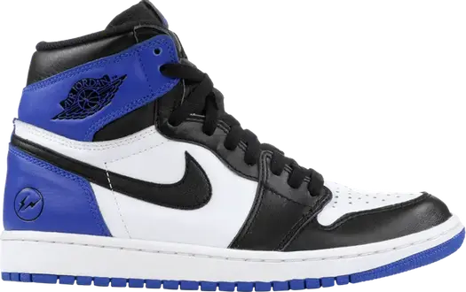 Кроссовки Fragment Design x Air Jordan 1 Retro High OG Friends and Family, синий