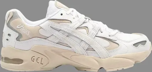 Кроссовки gel kayano 5 og 'off white' Asics, белый