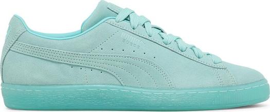 Кроссовки Puma Suede Classic Mono Iced - Aruba Blue, синий