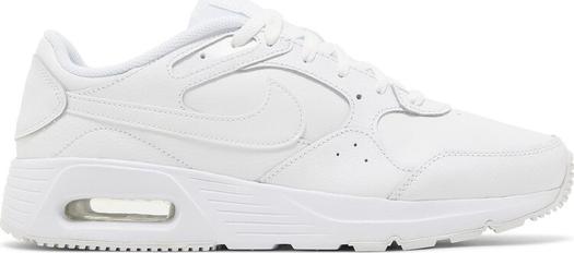 Кроссовки Nike Air Max Leather SC 'Triple White', белый