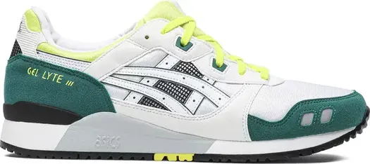 Кроссовки gel lyte 3 og retro 'citrus' 2019 Asics, зеленый