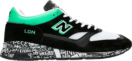 Кроссовки New Balance 1500 Made In England 'London Marathon', зеленый