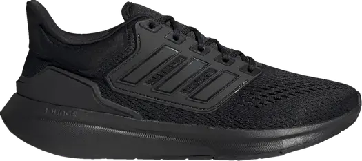 Кроссовки Adidas EQ21 Run 'Triple Black', черный