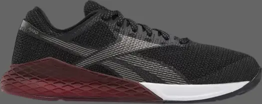 Кроссовки wmns nano 9 'black merlot' Reebok, черный