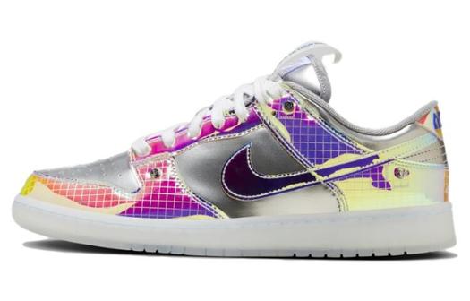 Кроссовки унисекс Nike Dunk Low Lifestyle, серебро