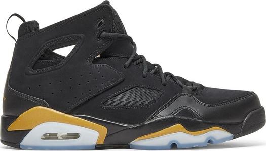 Кроссовки Jordan Flight Club 91 Black Metallic Gold, черный