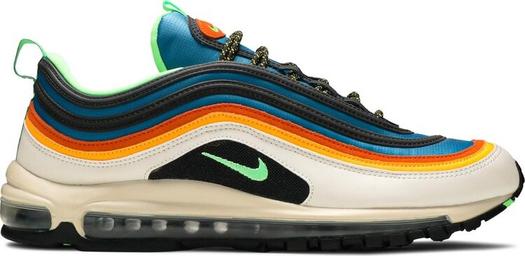 Кроссовки Nike Air Max 97 'Green Abyss Illusion Green', белый