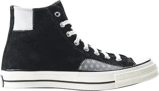 Кроссовки Converse Chuck 70 High Black Mouse, черный