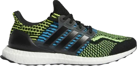 Кроссовки Adidas UltraBoost 5.0 DNA 'Black Team Solar Green', черный