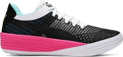 Кроссовки Puma Clyde All-Pro Black Luminous Pink, черный