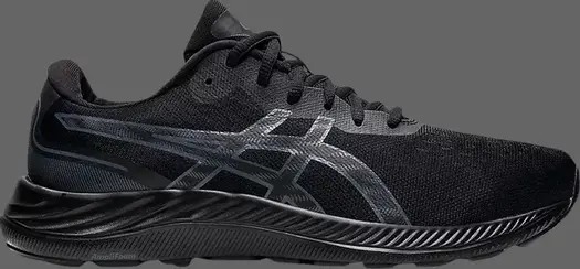 Кроссовки gel excite 9 'black carrier grey' Asics, черный