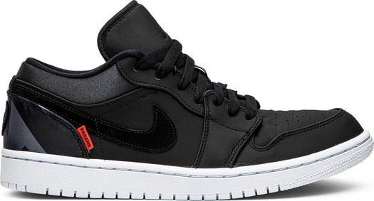 Кроссовки Paris Saint-Germain x Air Jordan 1 Low, черный