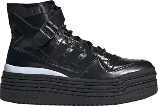 Кроссовки Adidas AFROPUNK x Triple Platforum High 'Black White', черный