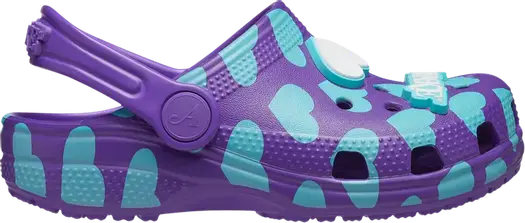 Кроссовки Awake NY x Classic Clog Kids Home Is Where The Heart Is - Purple, фиолетовый
