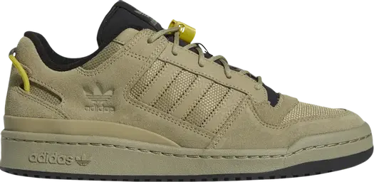 Кроссовки Adidas Forum Low CL 'Orbit Green', зеленый