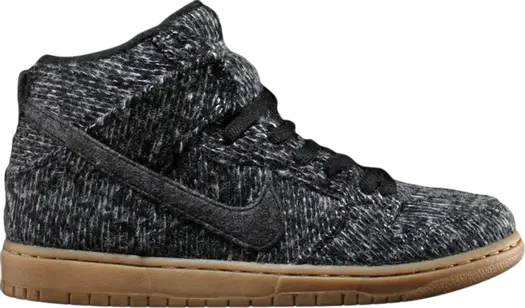 Кроссовки Nike Dunk High 'Warmth', черный