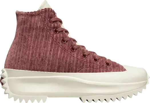 Кроссовки Converse Run Star Hike Platform High Striped Knit, красный