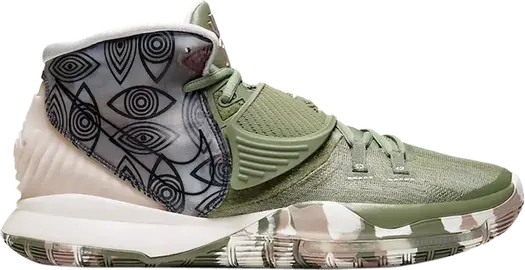 Кроссовки Nike Kyrie 6 Preheat 'Shanghai', зеленый