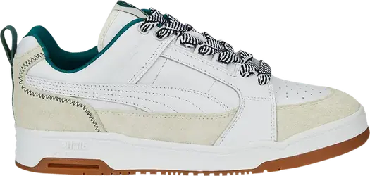 Кроссовки Puma AMI x Slipstream Lo White Green Gum, белый