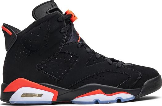 Кроссовки Air Jordan 6 Retro Infrared 2019, черный