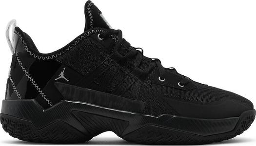 Кроссовки Jordan One Take 2 Black Metallic Silver, черный