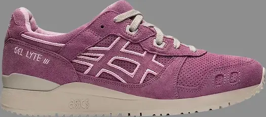 Кроссовки gel lyte 3 og 'rosequartz' Asics, розовый