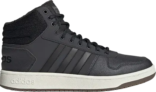 Кроссовки Adidas Hoops 2.0 Mid, черный