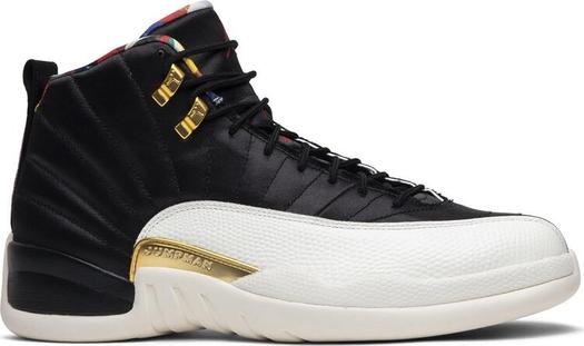 Кроссовки Air Jordan 12 Retro Chinese New Year 2019, черный