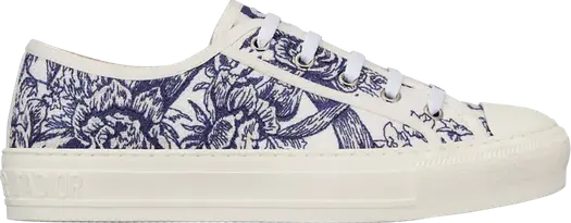 Кроссовки Dior WalkNDior Jardin dHiver - White Blue, белый