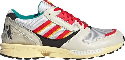 Кроссовки Adidas FC Union Berlin x ZX 8000 'Stadion An der Alten Försterei', кремовый