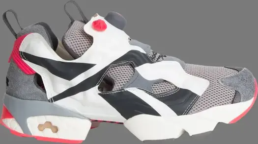 Кроссовки staple x deal x instapump fury og 'pure grey chalk' Reebok, серый