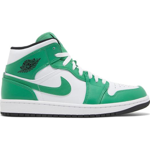Кроссовки Nike Air Jordan 1 Mid, зелёные