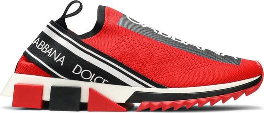 Кроссовки Dolce & Gabbana Sorrento Melt Red Black, красный