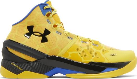 Кроссовки Under Armour Curry 2 Retro Double Bang, желтый