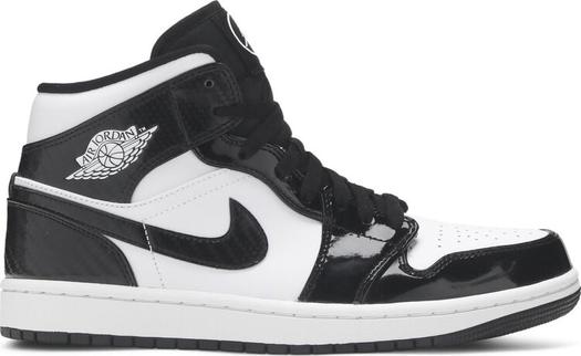 Кроссовки Air Jordan 1 Mid SE All Star 2021, черный