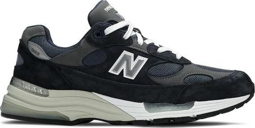 Кроссовки New Balance 992 Made in USA 'Navy Grey', синий