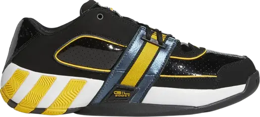 Кроссовки Adidas Gil Zero Restomod 'Black Bold Gold', черный