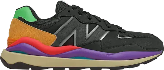 Кроссовки New Balance 57/40 'Black Vivid Cactus', черный