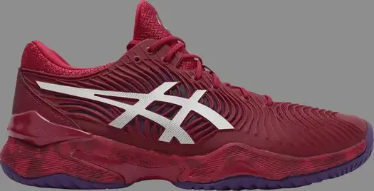 Кроссовки court ff novak 'french open - cranberry' Asics, красный