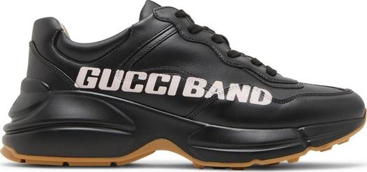 Кроссовки Gucci Rhyton Gucci Band - Black, черные