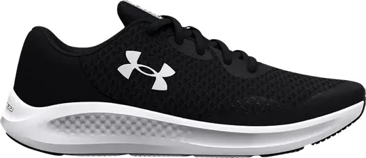 Кроссовки Under Armour Charged Pursuit 3 GS Black White, черный