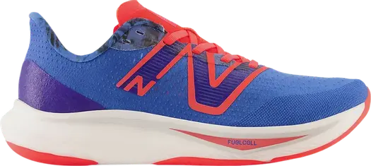 Кроссовки New Balance FuelCell Rebel v3 'NYC Marathon', синий
