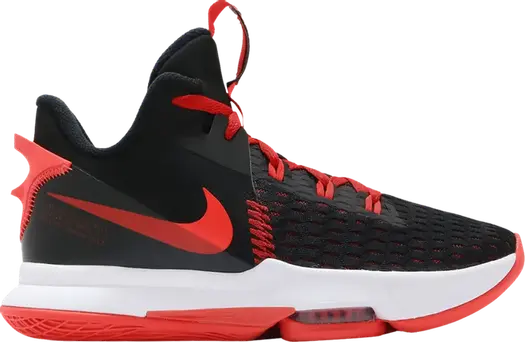 Кроссовки Nike LeBron Witness 5 EP 'Bred', черный