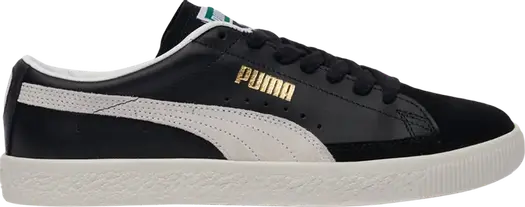 Кроссовки Puma Basket Vintage Black White, черный