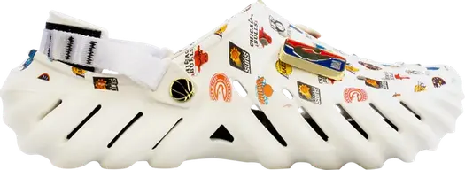 Кроссовки NBA x Echo Clog All-Star 2023, белый