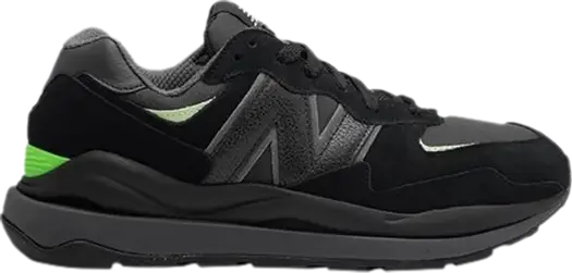 Кроссовки New Balance 57/40 'Wonderland Pack - Black Green Glow', черный