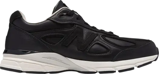 Кроссовки New Balance 990v4 Made In USA, черный/белый