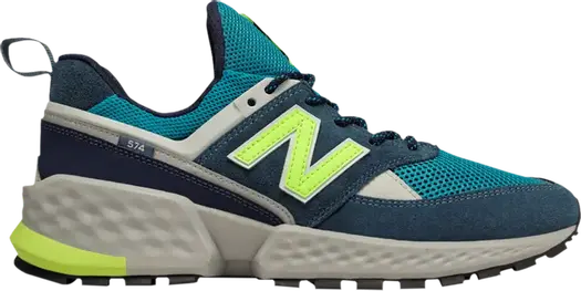 Кроссовки New Balance 574 Sport v2, темно-синий/бирюзовый