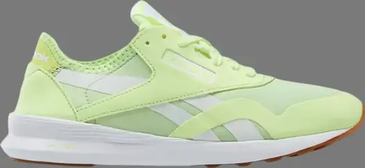 Кроссовки wmns classic nylon sp 'energy glow' Reebok, зеленый